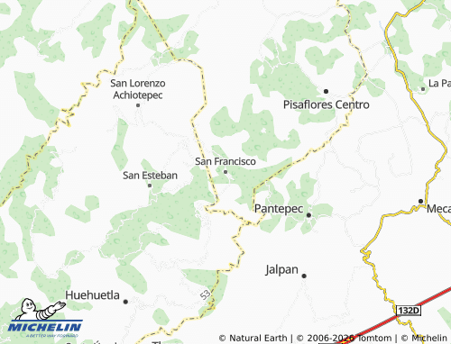 Mappa MICHELIN San Francisco - ViaMichelin