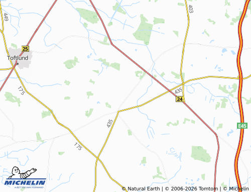 Mapa MICHELIN Galsted - ViaMichelin