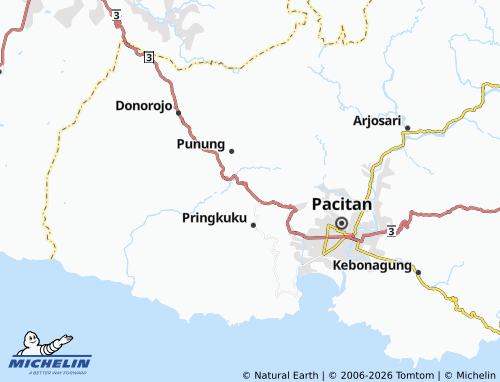 Mapa MICHELIN Ngadirejan - ViaMichelin