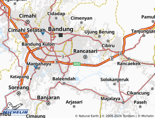 MICHELIN Margasari map - ViaMichelin