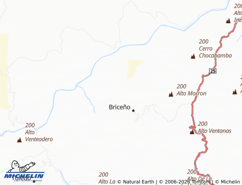 Mappa MICHELIN El Respaldo - ViaMichelin
