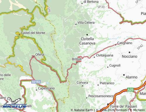 Mapa MICHELIN Fara - ViaMichelin