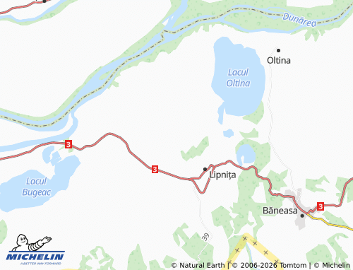 MICHELIN Coslugea map - ViaMichelin