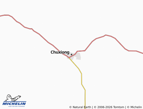 MICHELIN Chuxiong map - ViaMichelin