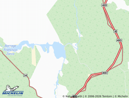 Mapa MICHELIN Las Pirañas - ViaMichelin