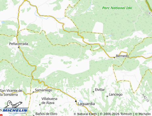 Mapa MICHELIN Lagrán - ViaMichelin