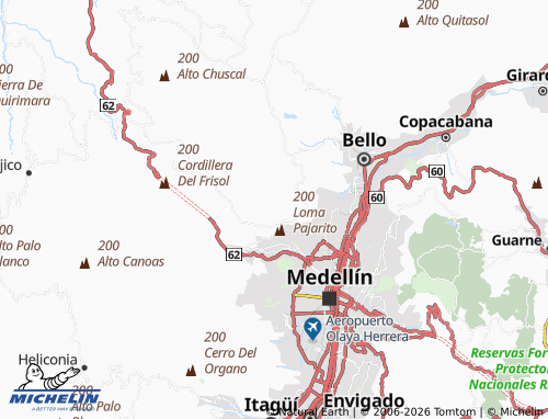 Mappa MICHELIN Yolombo - ViaMichelin