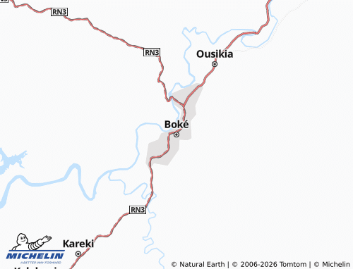 Mapa MICHELIN Boké - ViaMichelin