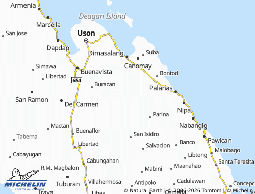 Mappa MICHELIN Cabrera - ViaMichelin