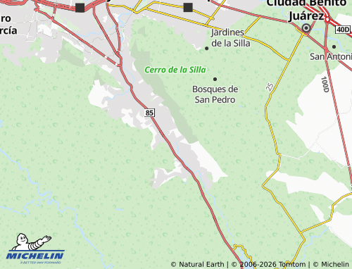 Mappa MICHELIN Castaños del Vergel - ViaMichelin