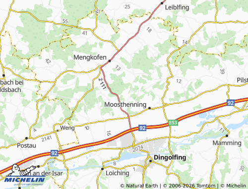 Mappa MICHELIN Unterschellhart - ViaMichelin
