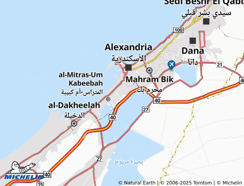 Carte MICHELIN al-Mafrouzah - ViaMichelin
