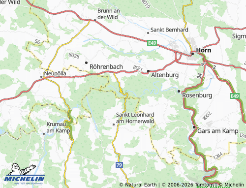 MICHELIN Steinegg map - ViaMichelin