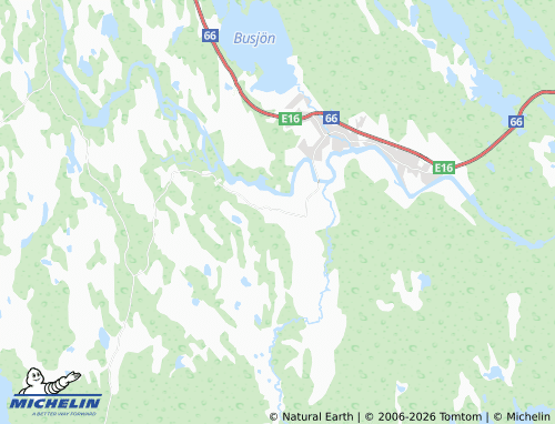 MICHELIN Opsaheden map - ViaMichelin