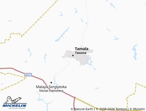 MICHELIN-Landkarte Tamala - ViaMichelin