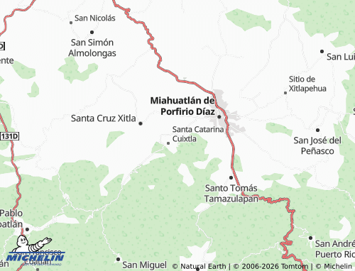 MICHELIN Segunda map - ViaMichelin