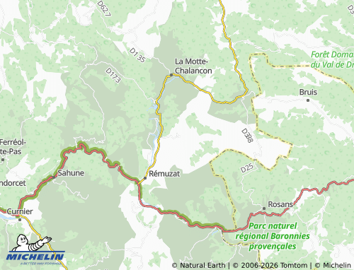 Carte MICHELIN Cornillac - ViaMichelin