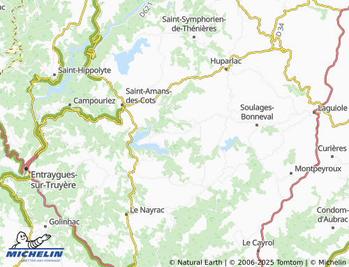 Mapa MICHELIN Touluch - ViaMichelin