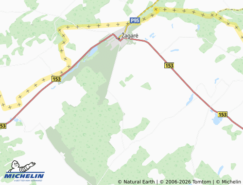 MICHELIN Veršiai map - ViaMichelin