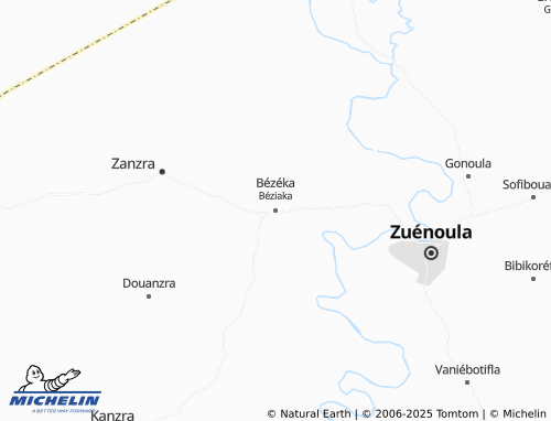 MICHELIN Béziaka map - ViaMichelin