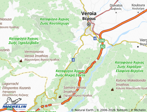 Carte MICHELIN Georgiani - ViaMichelin