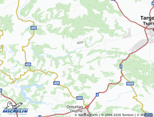 Mappa MICHELIN Tsvetnitsa - ViaMichelin