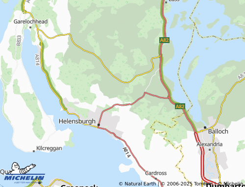MICHELIN Inverlauren map - ViaMichelin