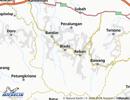 Carte MICHELIN Blado - ViaMichelin