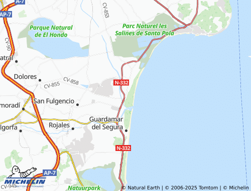 Mappa MICHELIN Urbanització Bonavista - ViaMichelin