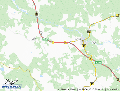MICHELIN Kuivajõe map - ViaMichelin