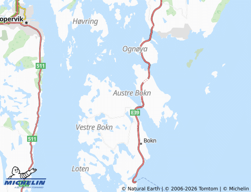 Mappa MICHELIN Føresvik - ViaMichelin