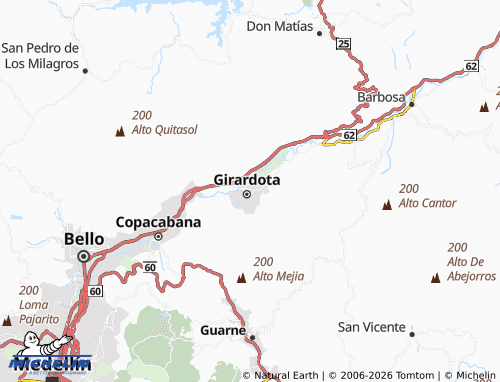 Mapa MICHELIN Montecarlo - ViaMichelin