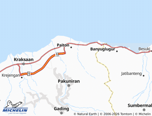 MICHELIN-Landkarte Talkandang - ViaMichelin