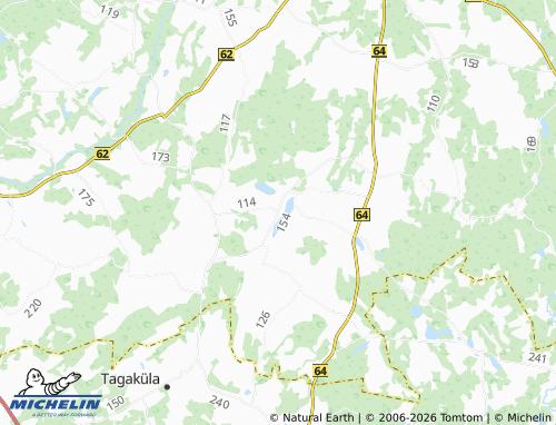 MICHELIN Tilsi map - ViaMichelin