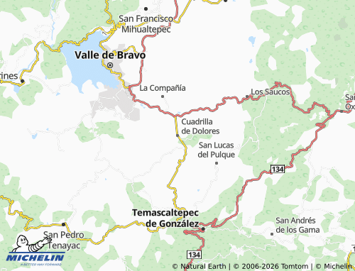 Mappa MICHELIN Cuadrilla de Dolores - ViaMichelin