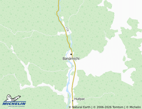 Mappa MICHELIN Banámichi - ViaMichelin