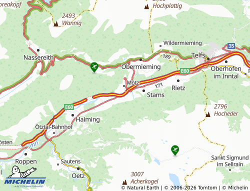 Mapa MICHELIN Staudach - ViaMichelin