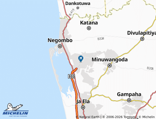 Mappa MICHELIN Air Force Camp - ViaMichelin