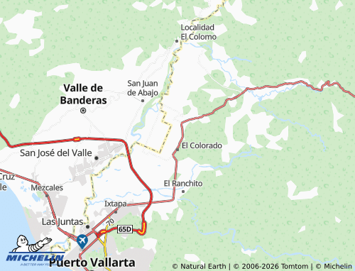 Mappa MICHELIN La Esperanza, Zancudo - ViaMichelin