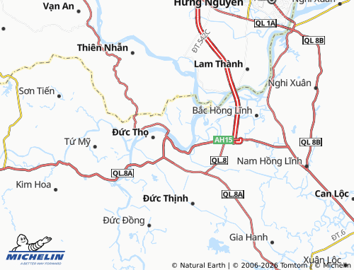 Mapa MICHELIN Liên Minh - ViaMichelin