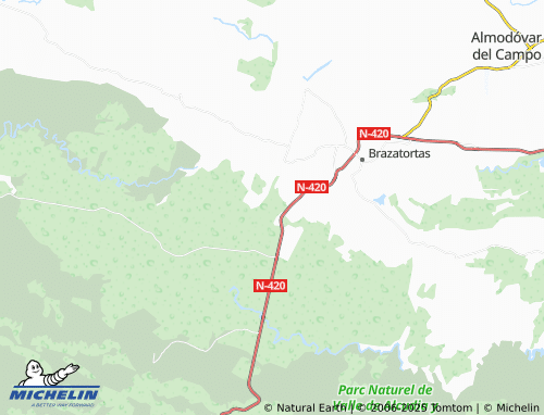 MICHELIN Veredillas map - ViaMichelin