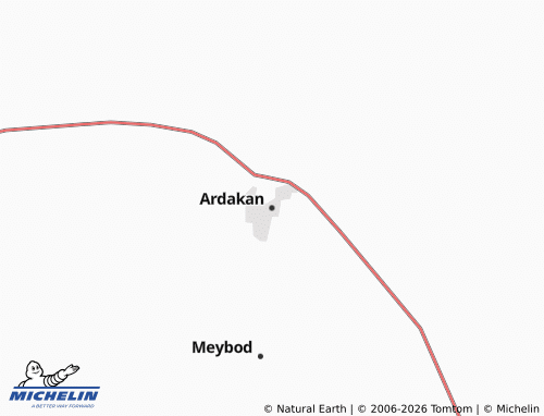 Mapa MICHELIN Ardakan - ViaMichelin