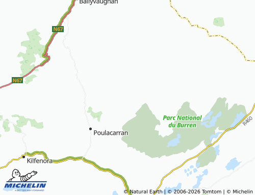 Kaart MICHELIN Carron - ViaMichelin