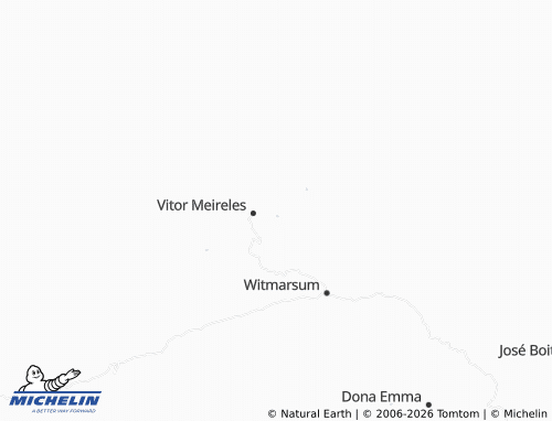 Mapa MICHELIN Das Lagoas - ViaMichelin