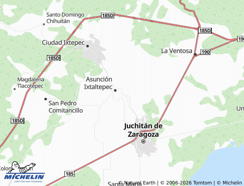 MICHELIN Quinta Sección, Cheguigo map - ViaMichelin