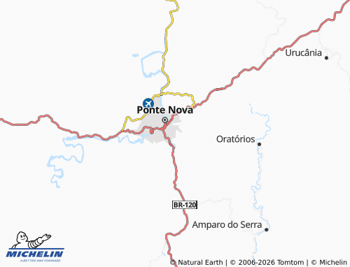 MICHELIN-Landkarte Cidade Nova - ViaMichelin