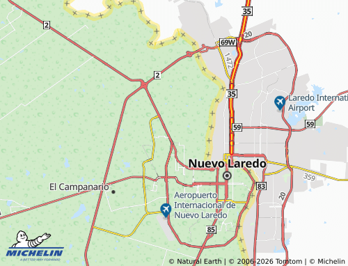 Mapa MICHELIN Los Sánchez - ViaMichelin