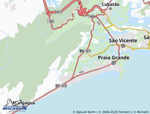 Mapa MICHELIN Parque das Bandeiras - ViaMichelin