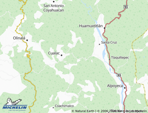Mappa MICHELIN Xalmolapa - ViaMichelin