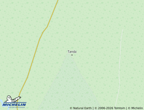 Mappa MICHELIN Tanda - ViaMichelin